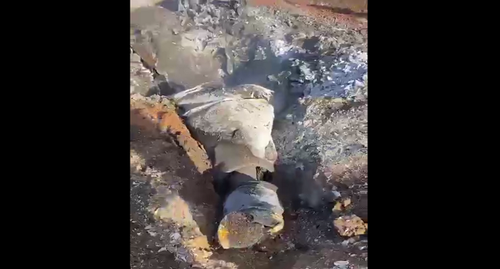 Место происшествия на Ставрополье. Кадр видео, опубликованного в Telegram-канале Baza https://t.me/bazabazon/13199 