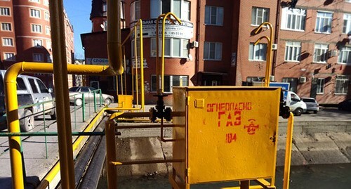 Газовый щит у многоквартирного дома в Махачкале, декабрь 2021 года. Фото Расула Магомедова для "Кавказского узла"
Газовый щит у многоквартирного дома в Махачкале, декабрь 2021 года. Фото Расула Магомедова для "Кавказского узла"