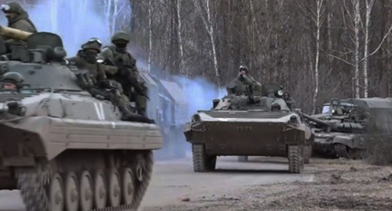 Спецоперация на Украине. Фото: скриншот видео vk.com/mil Спецоперация на Украине. Фото: скриншот видео vk.com/mil