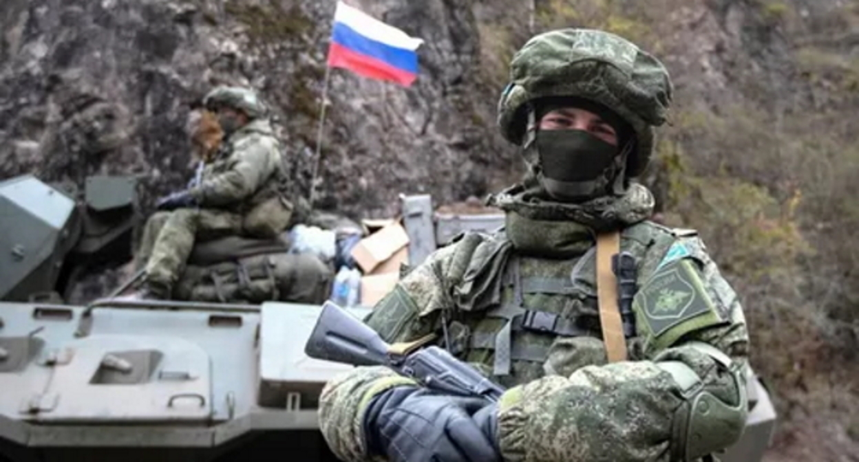 Военнослужащий российского контингента в Нагорном Карабахе, фото: пресс-служба Минобороны РФ. Военнослужащий российского контингента в Нагорном Карабахе, фото: пресс-служба Минобороны РФ.