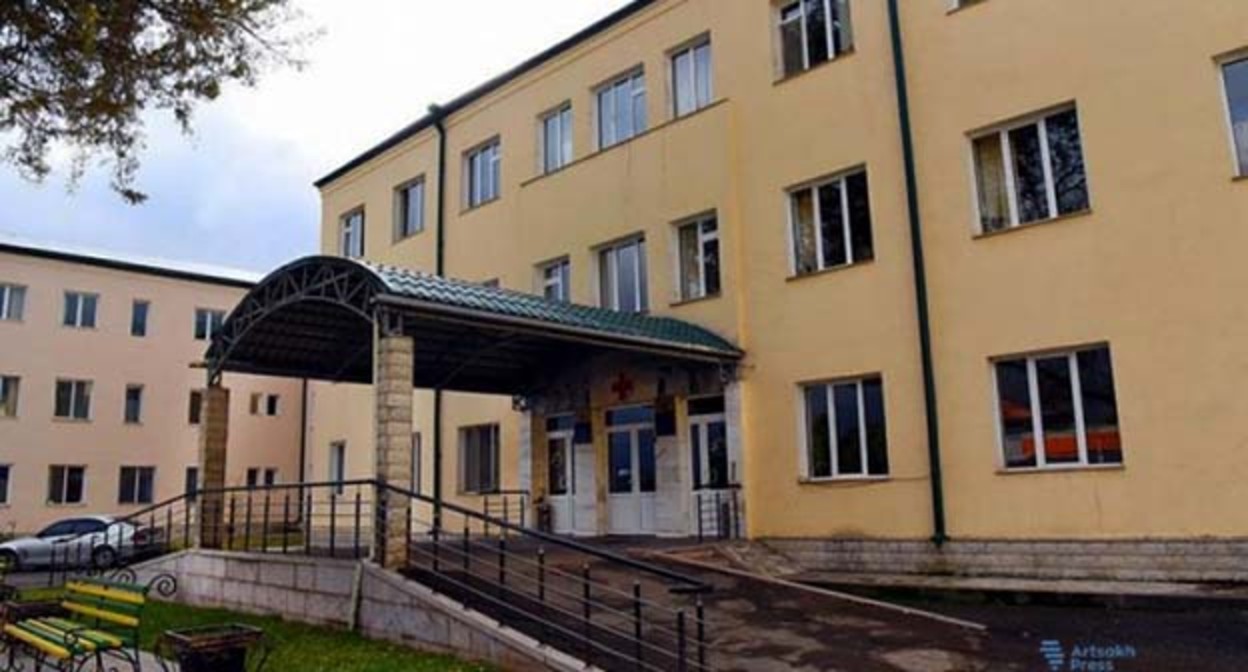Медицинское объединение "Аревик" министерства здравоохранения Нагорного Карабаха. Фото: https://artsakhpress.am Медицинское объединение "Аревик" министерства здравоохранения Нагорного Карабаха. Фото: https://artsakhpress.am