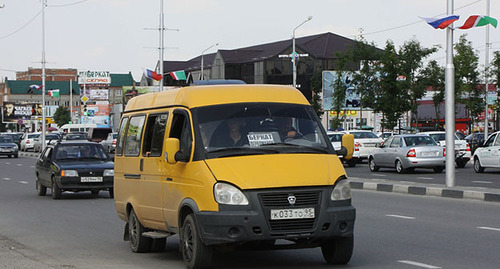 Маршрутное такси в Грозном. Фото: "Грозный-Информ" https://www.grozny-inform.ru/"