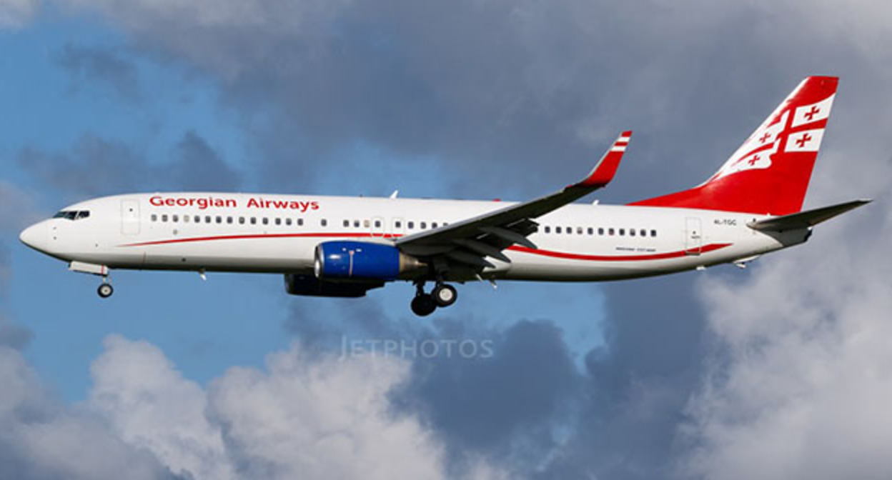 Самолет грузинской авиакомпании. Фото: официальный сайт https://www.georgian-airways.com/ Самолет грузинской авиакомпании. Фото: официальный сайт https://www.georgian-airways.com/