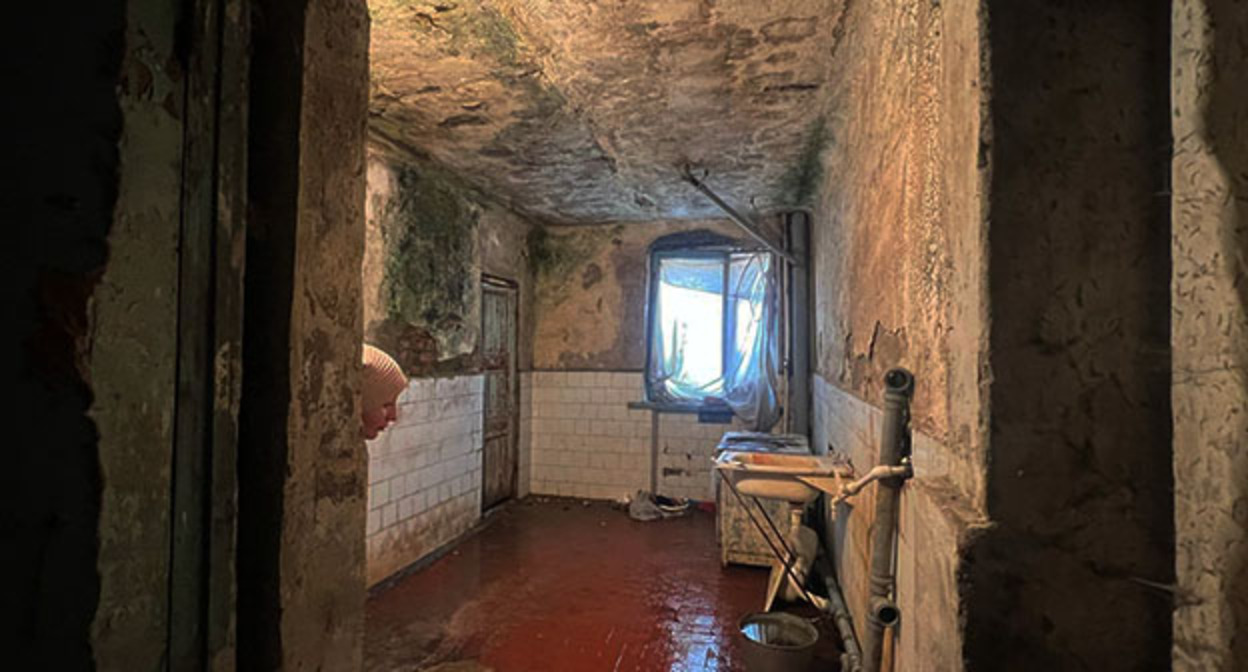 Общежитие в Каспийске. Фото: ОНФ Дагестана Общежитие в Каспийске. Фото: ОНФ Дагестана