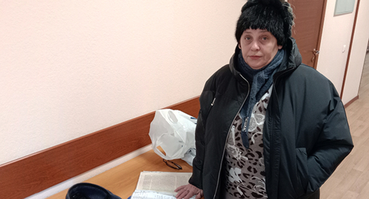 Марина Солодкова, мать Дмитрия Солодкова. Фото Вячеслава Ященко для "Кавказского узла" Марина Солодкова, мать Дмитрия Солодкова. Фото Вячеслава Ященко для "Кавказского узла"