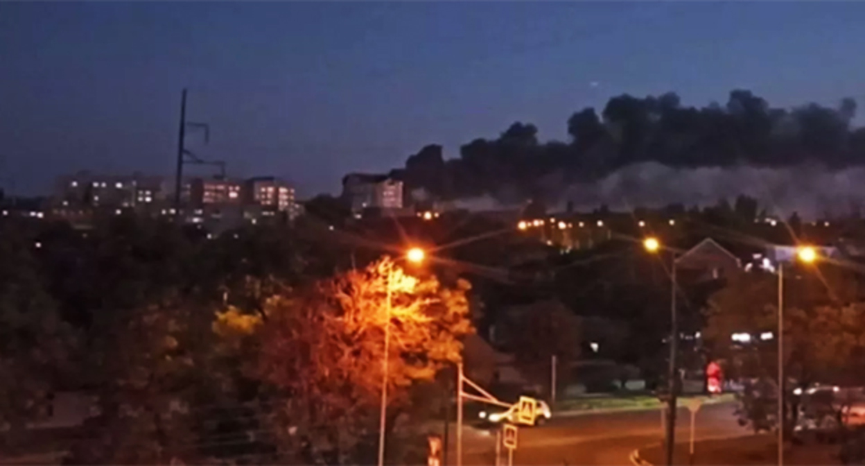 На месте крушения военного самолета Су-34. Фото https://t.me/zvezdanews На месте крушения военного самолета Су-34. Фото https://t.me/zvezdanews