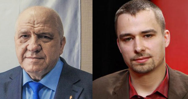 Евгений Черноусов (слева) и Тимофей Широков. Коллаж "Кавказского узла". Фото: https://superomsk.ru/news/27988-evgeniy_chernousov_advokat, RFE/RL Евгений Черноусов (слева) и Тимофей Широков. Коллаж "Кавказского узла". Фото: https://superomsk.ru/news/27988-evgeniy_chernousov_advokat, RFE/RL