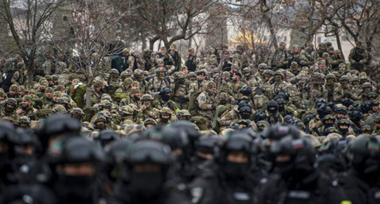 Чеченские военнослужащие. Фото: "Грозный Информ" https://www.grozny-inform.ru/ Чеченские военнослужащие. Фото: "Грозный Информ" https://www.grozny-inform.ru/