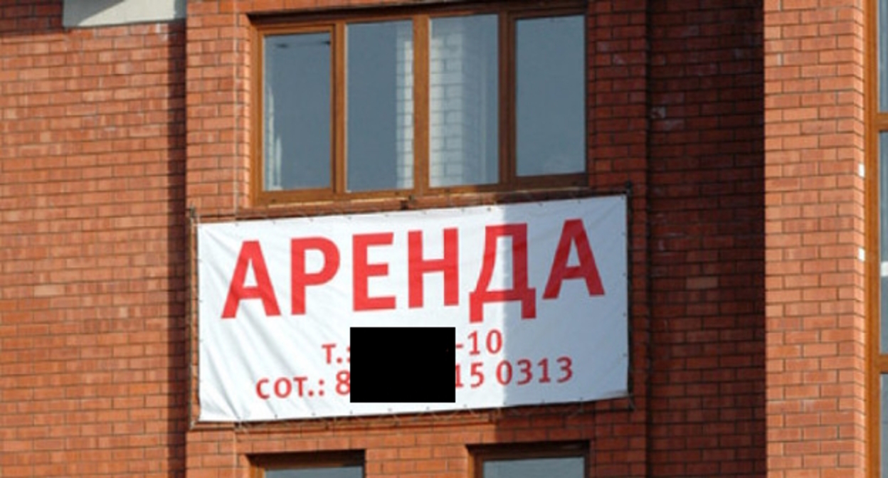 Объявление о сдаче в аренду. Фото: Елена Синеок, "Юга.ру"