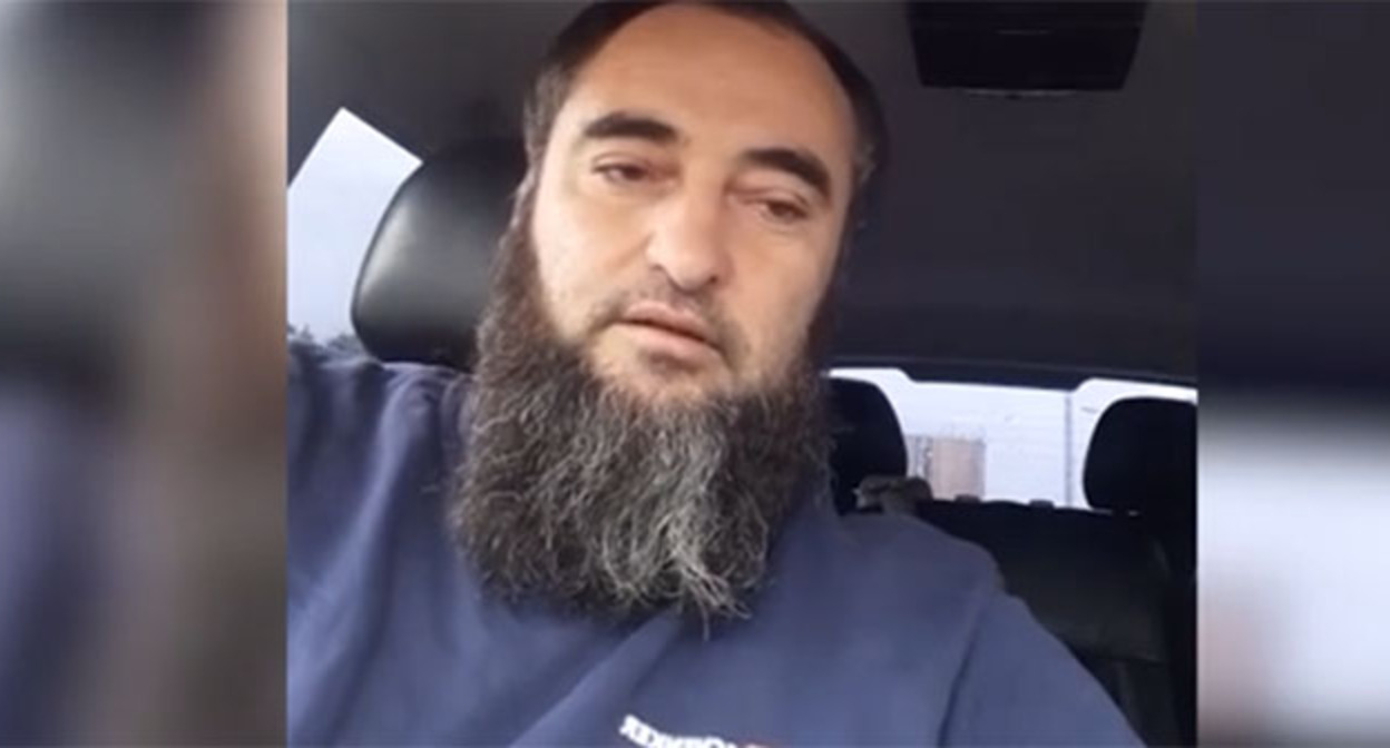 Сайд-Хусейн Магомадов. Скриншот видео Telegram/sayd_khuseyn_magamadov