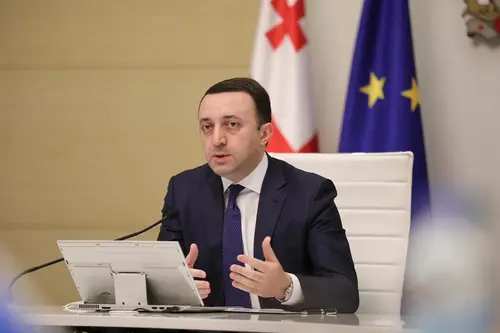 Ираклий Гарибашвили. Фото: пресс-служба правительства Грузии
 
