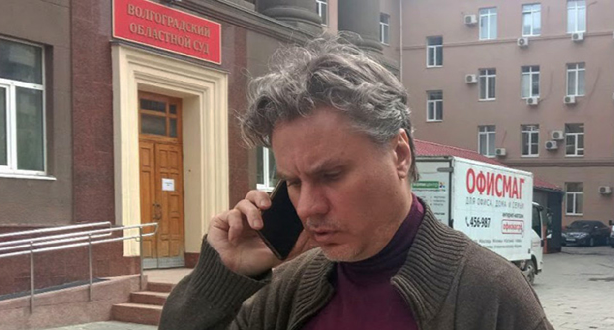 Александр Ефимов. Фото Вячеслава Ященко для "Кавказского узла" Александр Ефимов. Фото Вячеслава Ященко для "Кавказского узла"