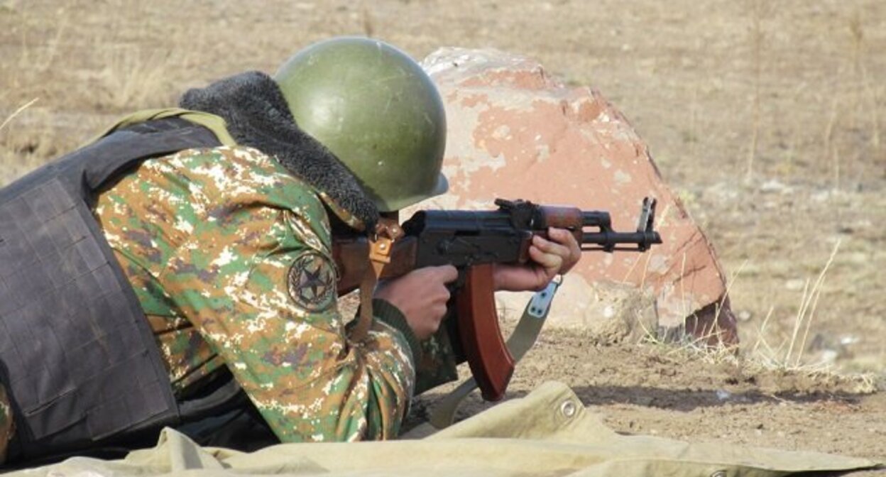 Армянский военнослужащий. Фото: https://www.aravot-ru.am/2022/08/19/390048/ Армянский военнослужащий. Фото: https://www.aravot-ru.am/2022/08/19/390048/
