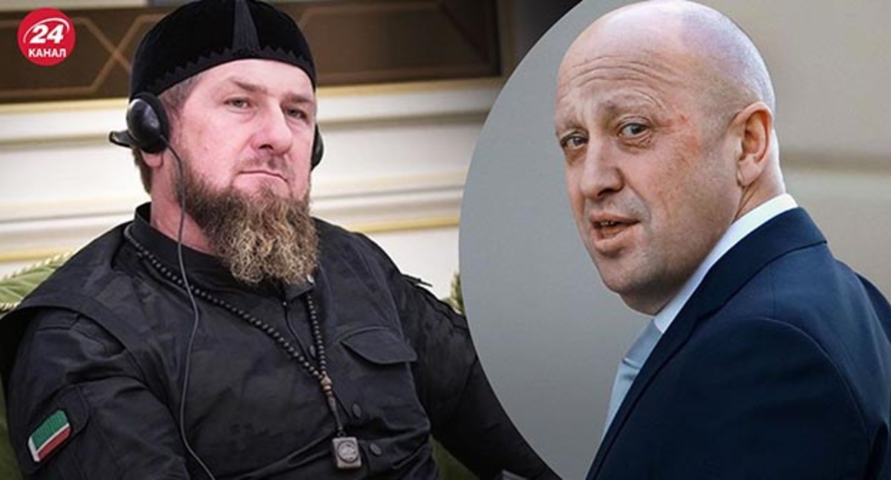 Рамзан Кадыров (слева) и Евгений Пригожин. Фото: https://24tv.ua/ru/chto-delali-by-kadyrov-ili-prigozhin-esli-by-prishli-k-vlasti-24-kanal_n2174049 Рамзан Кадыров (слева) и Евгений Пригожин. Фото: https://24tv.ua/ru/chto-delali-by-kadyrov-ili-prigozhin-esli-by-prishli-k-vlasti-24-kanal_n2174049
