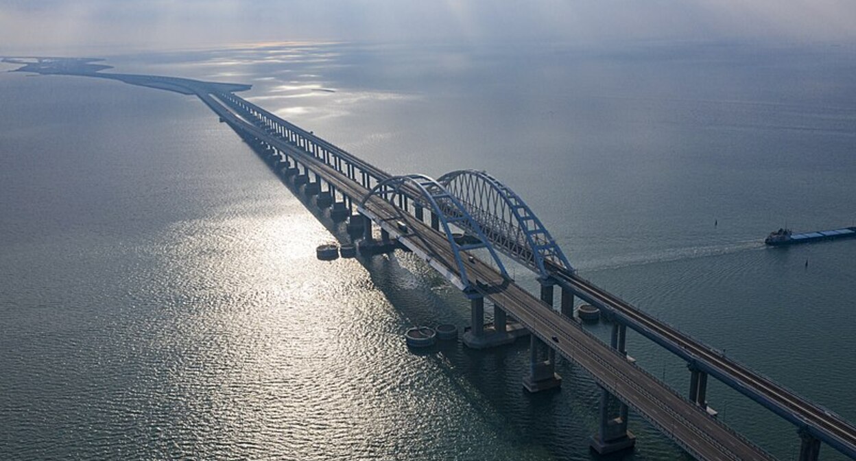 Крымский мост. Фото: Росавтодор https://ru.wikipedia.org Крымский мост. Фото: Росавтодор https://ru.wikipedia.org