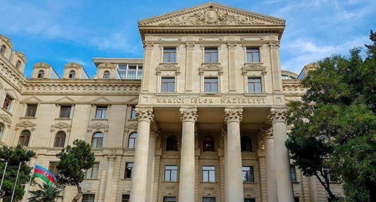 Здание министерства иностранных дел (МИД) Азербайджана. Фото с сайта ведомства https://www.mfa.gov.az Здание министерства иностранных дел (МИД) Азербайджана. Фото с сайта ведомства https://www.mfa.gov.az