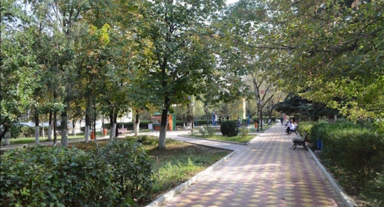 Аллея в Буйнакске, фото: posttype.ru Аллея в Буйнакске, фото: posttype.ru
