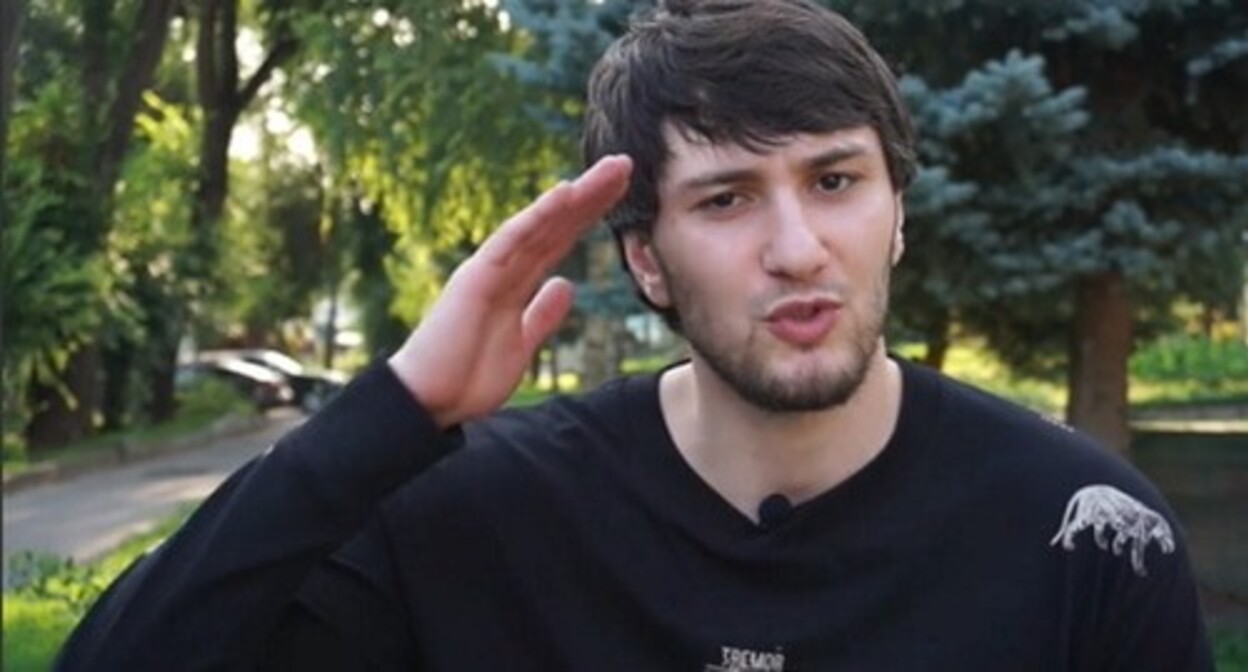 Абубакар Янгулбаев. Скриншот видео https://www.instagram.com/p/CTMV4sFICpP/ Абубакар Янгулбаев. Скриншот видео https://www.instagram.com/p/CTMV4sFICpP/