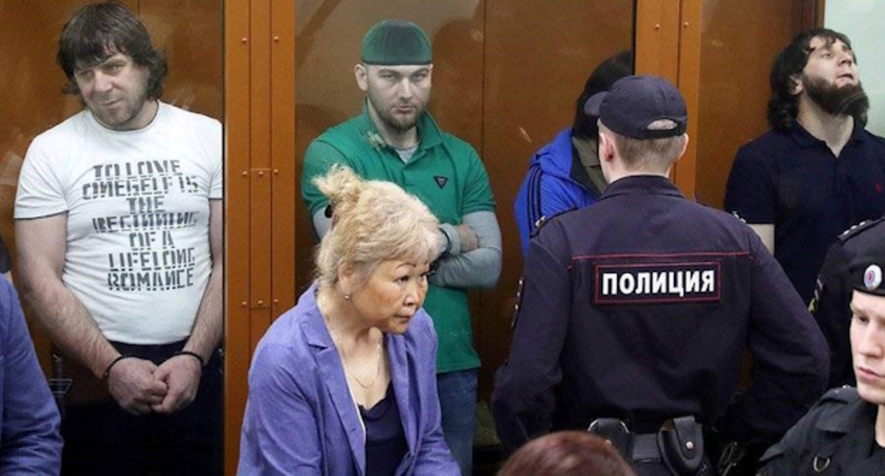 Процесс по делу об убийстве Немцова, стоп-кадр видео НТВ https://www.ntv.ru/video/1444346 Процесс по делу об убийстве Немцова, стоп-кадр видео НТВ https://www.ntv.ru/video/1444346