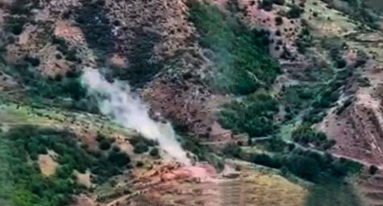 Боевые действия в Нагорном Карабахе. Фото: Минобороны Азербайджана Боевые действия в Нагорном Карабахе. Фото: Минобороны Азербайджана