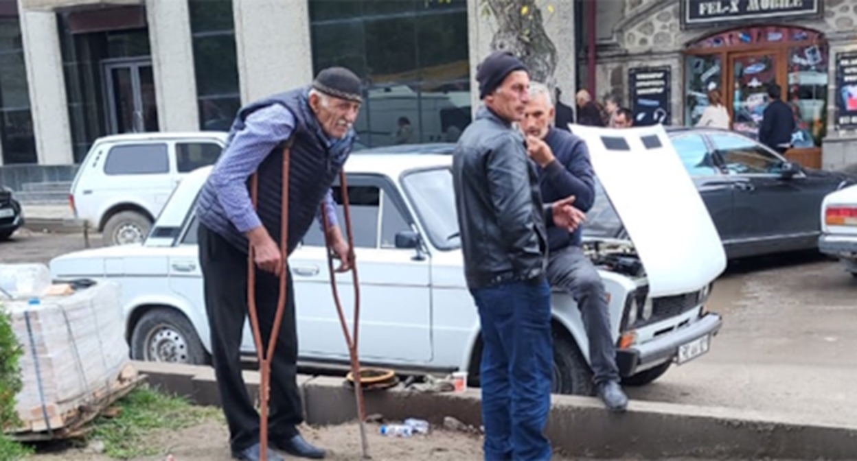Беженцы в Горисе, фото Алвард Григорян для "Кавказского узла". Беженцы в Горисе, фото Алвард Григорян для "Кавказского узла".