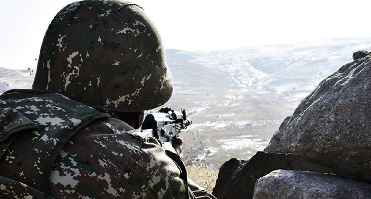 Армянский военнослужащий. Фото mil.am Армянский военнослужащий. Фото mil.am