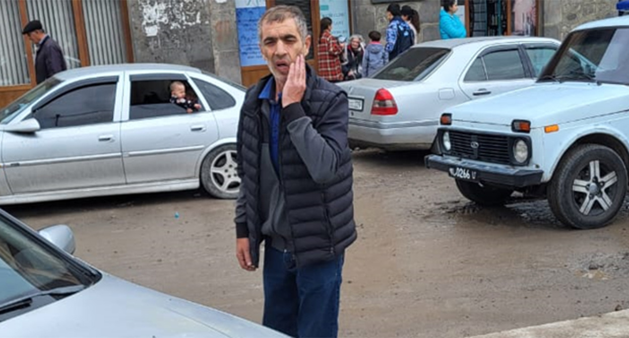 Житель Нагорного Карабаха. Фото Алвард Григорян для "Кавказского узла" Житель Нагорного Карабаха. Фото Алвард Григорян для "Кавказского узла"