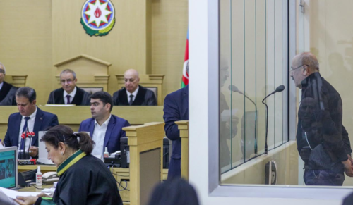 Вагиф Хачатрян в суде. Фото Азиза Каримова для "Кавказского узла".