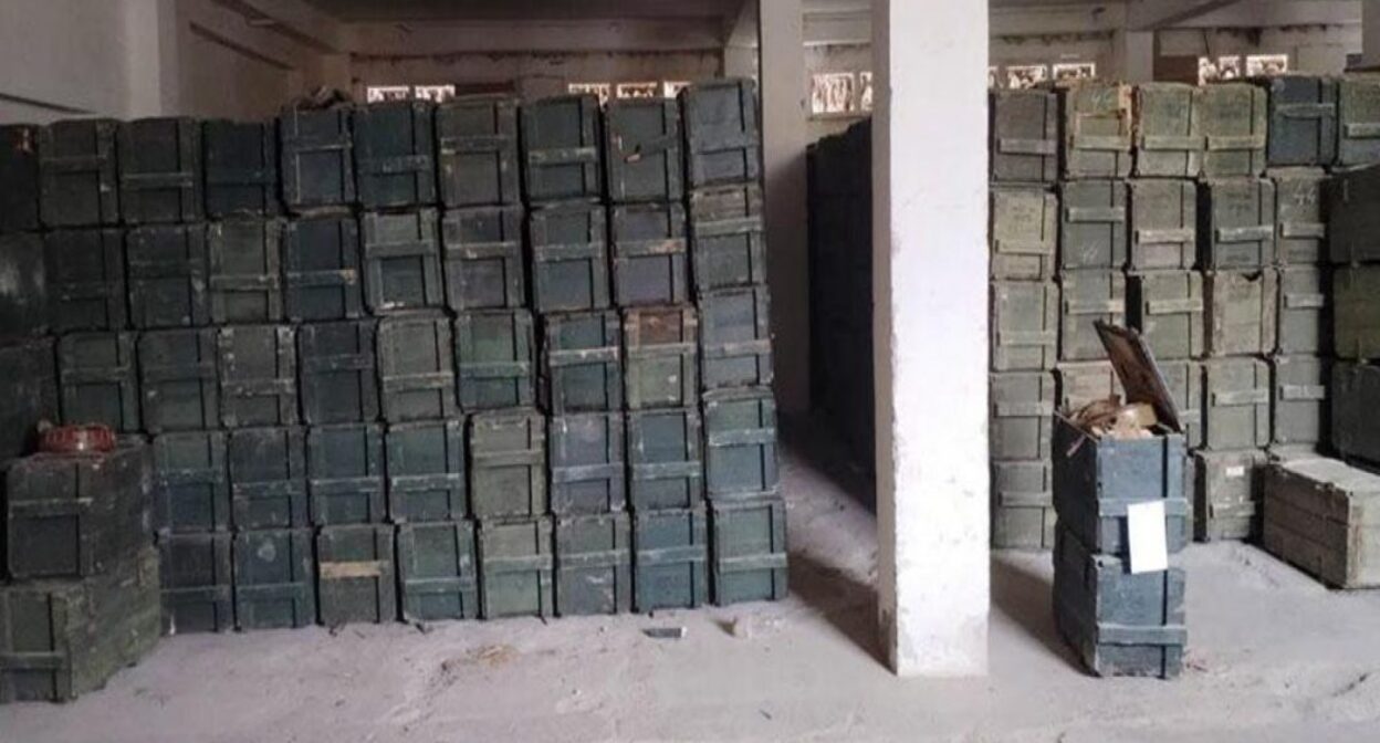 Обнаруженные в Нагорном Карабахе склады с минами и самодельными взрывными устройствами. Фото: https://zerkalo.az/v-karabahe-obnaruzheny-sklady-s-minami-i-vzryvnymi-ustrojstvami/ Обнаруженные в Нагорном Карабахе склады с минами и самодельными взрывными устройствами. Фото: https://zerkalo.az/v-karabahe-obnaruzheny-sklady-s-minami-i-vzryvnymi-ustrojstvami/