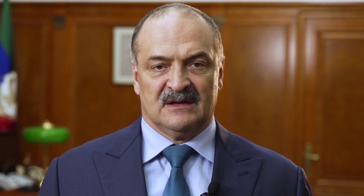 Сергей Меликов. Стоп-кадр видео из Telegram-канала главы Дагестана от 30.10.23, https://t.me/melikov05/1547
Сергей Меликов. Стоп-кадр видео из Telegram-канала главы Дагестана от 30.10.23, https://t.me/melikov05/1547