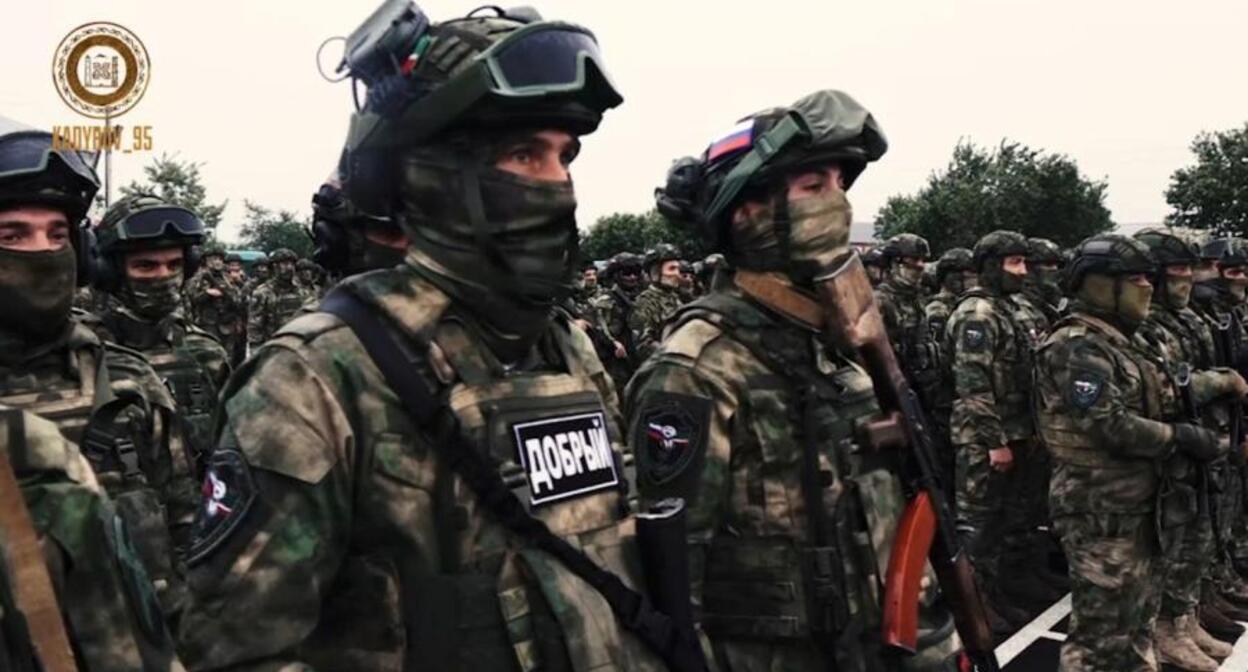 Бойцы полка Росгвардии. Фото: "Грозный Информ" https://www.grozny-inform.ru Бойцы полка Росгвардии. Фото: "Грозный Информ" https://www.grozny-inform.ru
