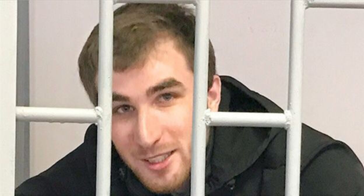 Жалауди Гериев в зале суда. Фото Патимат Махмудовой для "Кавказского узла". Жалауди Гериев в зале суда. Фото Патимат Махмудовой для "Кавказского узла".