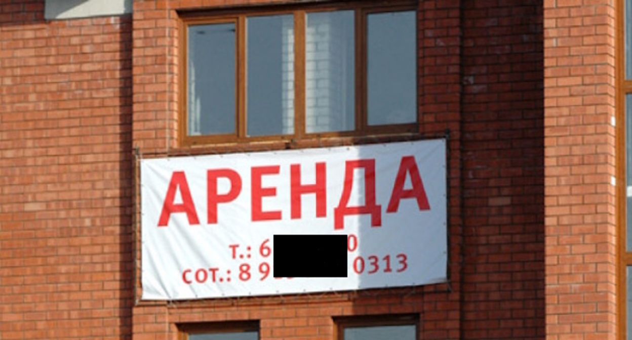 Объявление о сдаче в аренду, фото: Елена Синеок, "Юга.ру". Объявление о сдаче в аренду, фото: Елена Синеок, "Юга.ру".