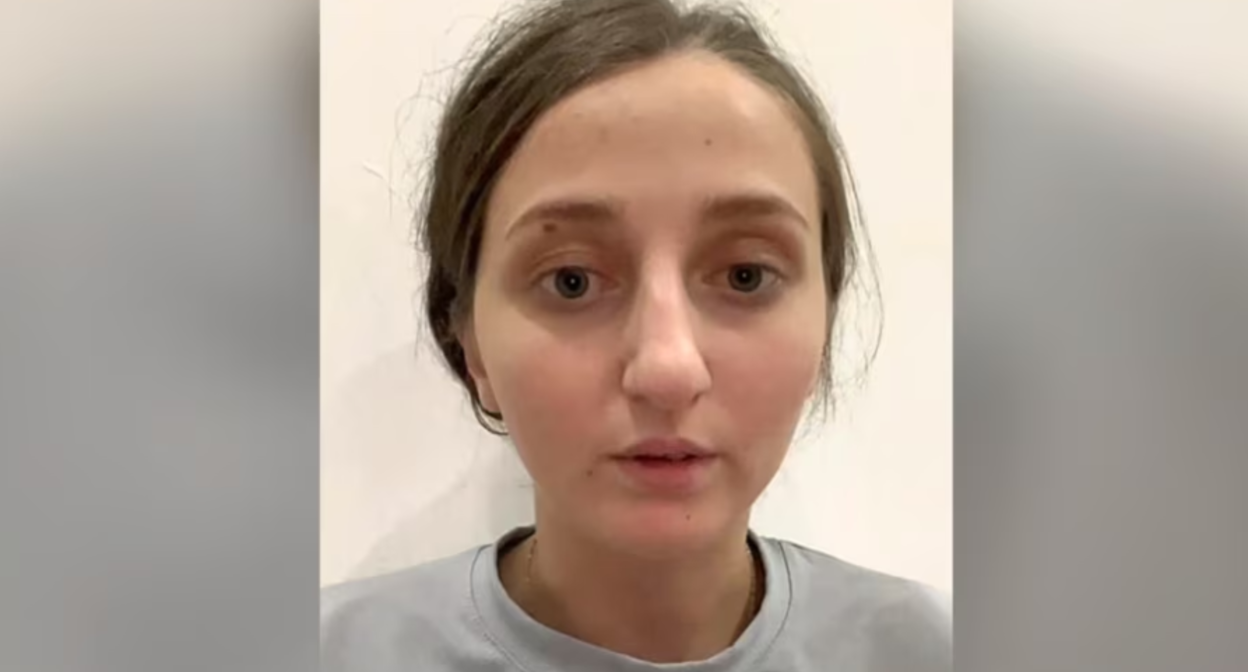 Фатима Зурабова. Скриншот видео https://t.me/chertamedia/4972 Фатима Зурабова. Скриншот видео https://t.me/chertamedia/4972