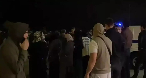 Беспорядки в Махачкале. Скриншот видео https://www.topnews.ru/news_id_789873.html