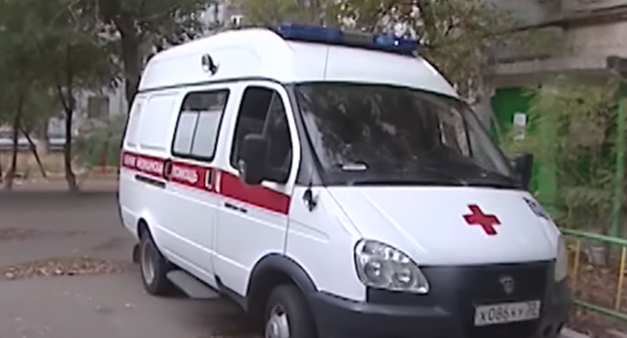 Скорая помощь в Астрахани. Стоп-кадр видео "Россия-1" от 16.12.22, https://www.youtube.com/watch?v=j72EGSwob6o&t=126s Скорая помощь в Астрахани. Стоп-кадр видео "Россия-1" от 16.12.22, https://www.youtube.com/watch?v=j72EGSwob6o&t=126s