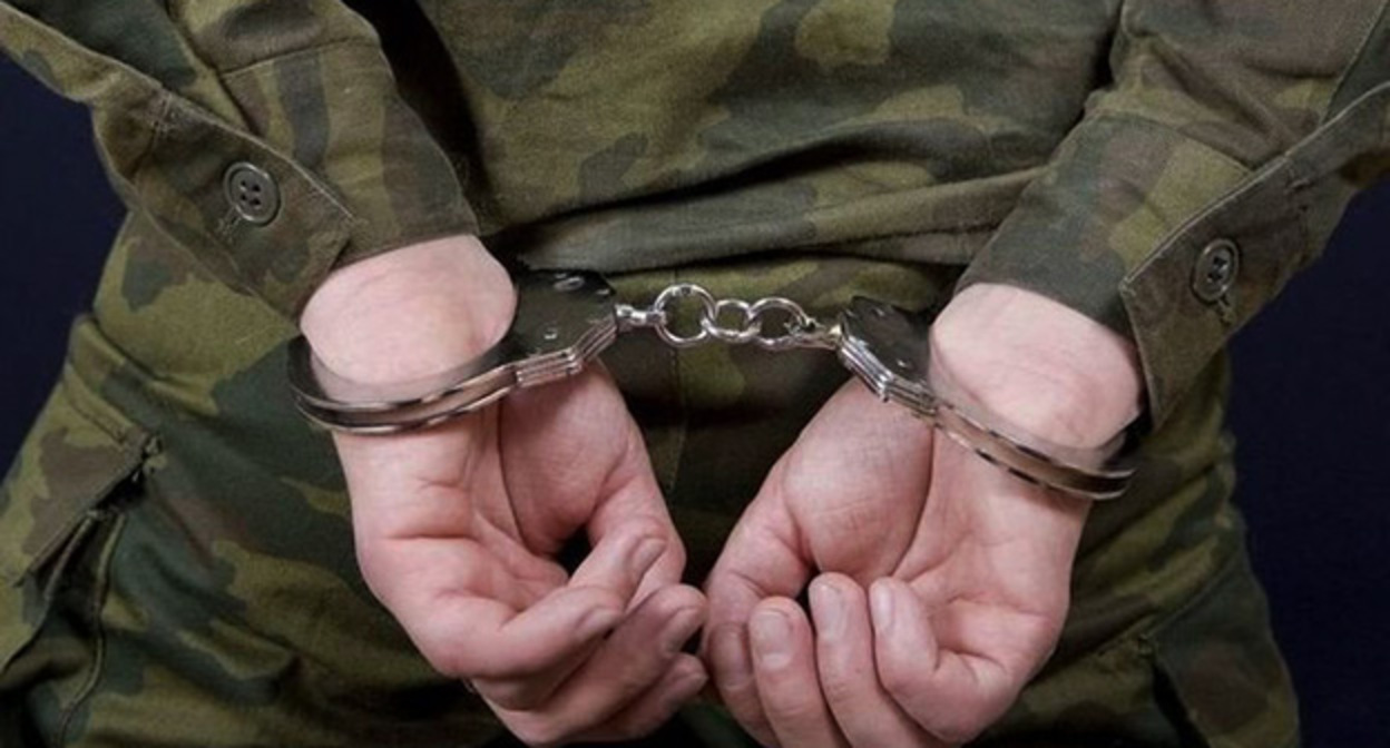 Наручники. Фото: "Грозный Информ" https://www.grozny-inform.ru Наручники. Фото: "Грозный Информ" https://www.grozny-inform.ru