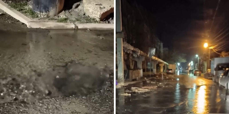 Подтопленная улица в Махачкале. Кадры из видео https://www.instagram.com/p/C1lriOLtgUa/ (деятельность компании Meta (владеет Facebook, Instagram и WhatsApp) запрещена в России) Подтопленная улица в Махачкале. Кадры из видео https://www.instagram.com/p/C1lriOLtgUa/ (деятельность компании Meta (владеет Facebook, Instagram и WhatsApp) запрещена в России)