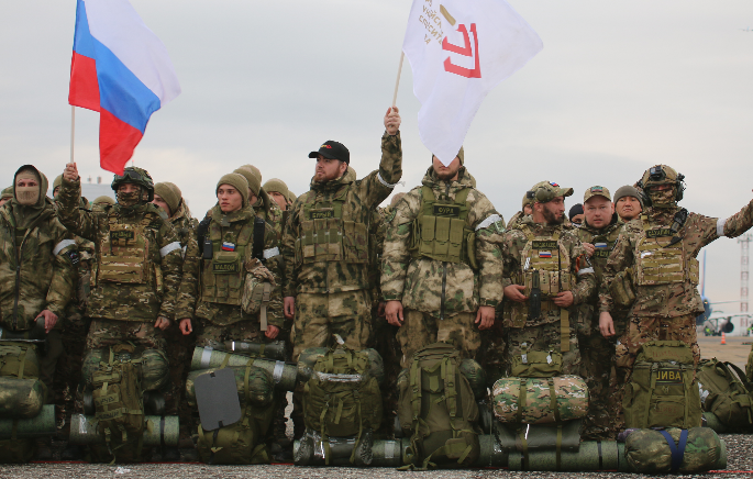 Добровольцы перед отправкой на Украину из Грозного. Фото: "Грозный Информ" https://www.grozny-inform.ru Добровольцы перед отправкой на Украину из Грозного. Фото: "Грозный Информ" https://www.grozny-inform.ru