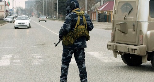 Силовик в Чечне, фото: grozny-inform.ru