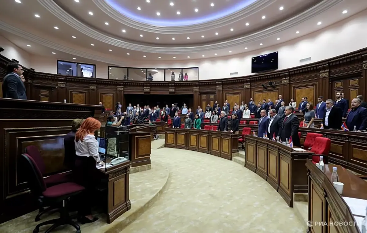 Заседание парламента Армении. Фото: пресс-служба парламента Армении
Заседание парламента Армении. Фото: пресс-служба парламента Армении