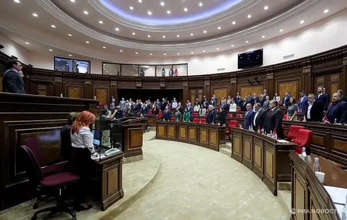 Заседание парламента Армении. Фото: пресс-служба парламента Армении
