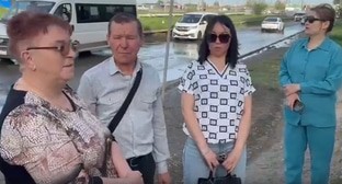Участники записи обращения к губернатору Астраханской области, стоп-кадр видео https://vk.com/wall-37473293_1874035