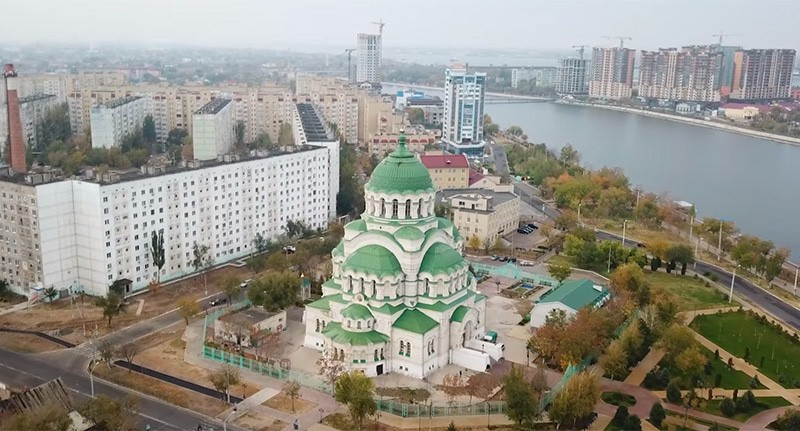 Астрахань. Кадр из видео https://www.youtube.com/watch?v=lc22c-IMNaU Астрахань. Кадр из видео https://www.youtube.com/watch?v=lc22c-IMNaU