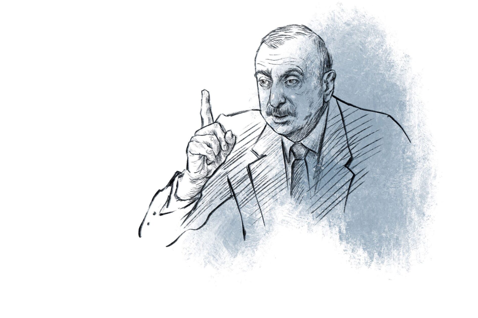 
Ильхам Алиев. Иллюстрация Мейдан ТВ