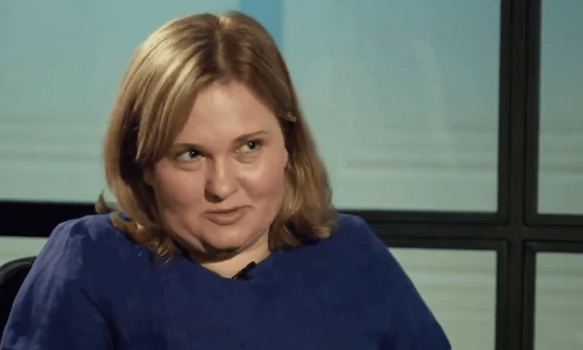 Елена Милашина. Стоп-кадр видео из Telegram-канала "Кровавая барыня" от 24.01.22, https://t.me/bloodysx/15734.