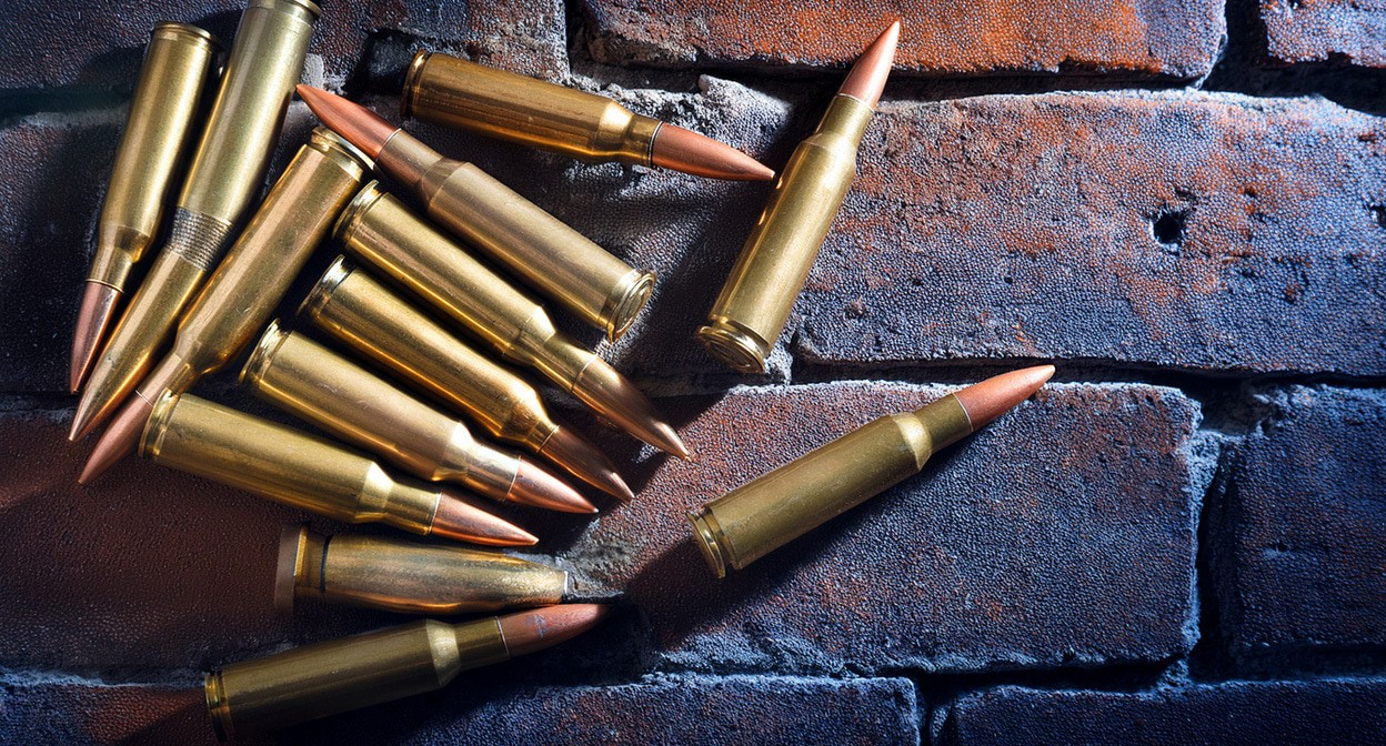 Патроны. Иллюстрация создана «Кавказским узлом» с помощью ИИ в программе Photoshop
