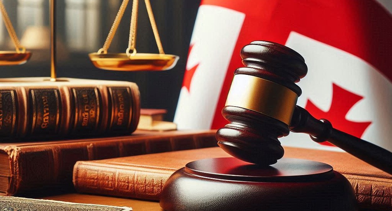 Суд в Грузии. Иллюстрация создана "Кавказским узлом" с помощью ИИ в программе Copilot