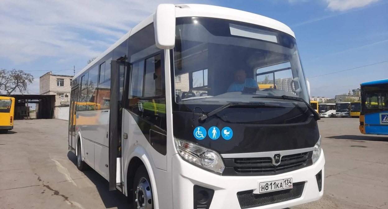 Автобус. Фото: пресс-служба администрации Волжского https://admvol.ru/ovolzhsky/news/12011/