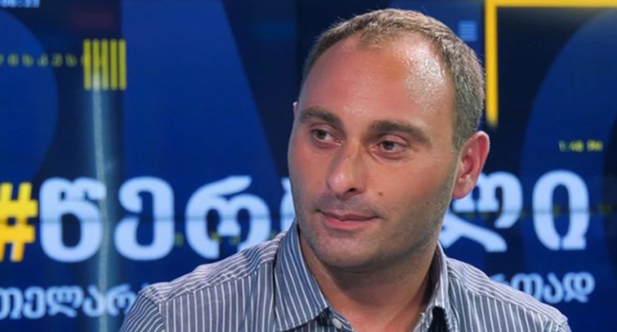 Георгий Чикваидзе. Фото: https://bm.ge/en/news/giorgi-chikvaidze-arrested-in-courtroom-after-judge-replaced-bail-granted-to-him-with-pre-trial-detention